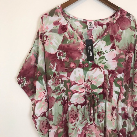 Agnes & Dora Long Woven Kaftan Maxi Dress - Picture 5 of 7